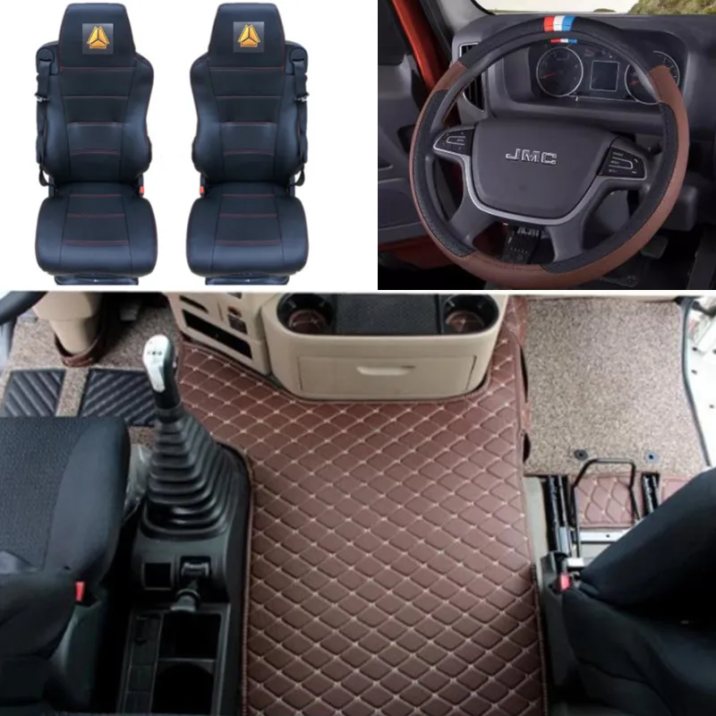 

Sinotruk Howo A7 TX7/T5G/T7H Foot Pads Mats Haohan N7g/N5g Daquan Surrounded Truck Supplies Cab Decoration