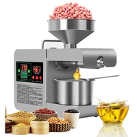 X8S Intelligent Oil Press Automatic Household Hot Cold Oil Extraction Machine Stainless Steel Temperature Control Press Oil 1