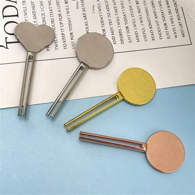 2 pezzi di metallo manuale dentifricio spremiagrumi dispenser in acciaio inossidabile tubo spremiagrumi crema per le mani tubo chiave rullo accessori per il bagno 5