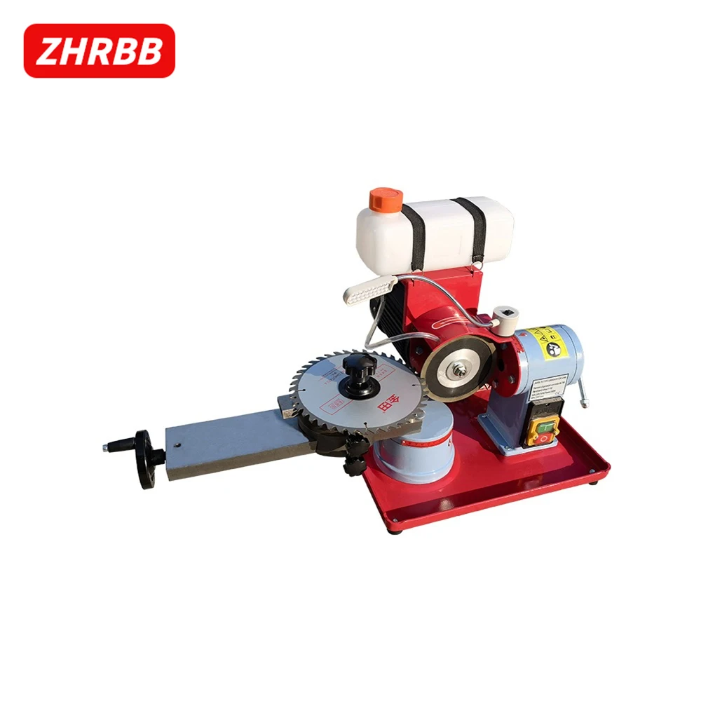 ZHRBB 220V Manual Circular Saw Blade Sharpener Grinding Tools Alloy Saw