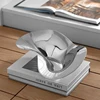 Luxury Stainless Steel Fruit Bowl Mirror Tray Decorative Tray Designer Plate for Home Decoration Table 1