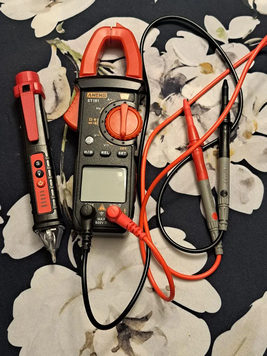 Digital Clamp Meter 4000 Counts DC/AC 400A Voltmeter Pliers Multimeter Ammeter Voltage Tester Car Repair Electrical Temp Tester 6