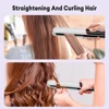 Professional Flat Iron Hair Straightener and Curling Iron Fast Heat Up Ceramic Coating for Shinier Smoother Hair Styling Tool 6