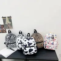 Mini Women’s Backpacks Nylon Female Bag Animal Printing 1