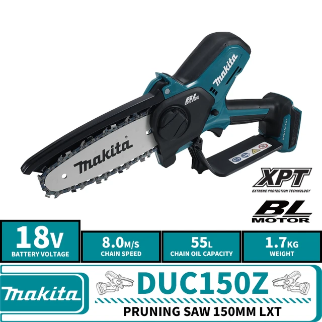 Makita DUC150Z 18V Cordless Brushless 150mm Pruning Saw (Body Only)