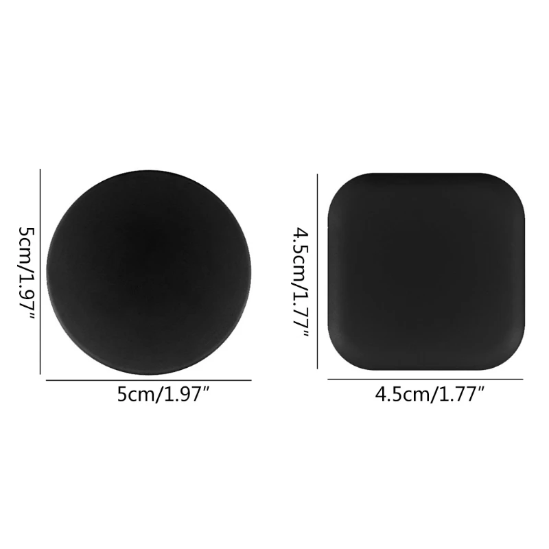 3 Pcs Silicone Door Bumper Wall Protectors Self Adhesive Door Knob Pads Silence