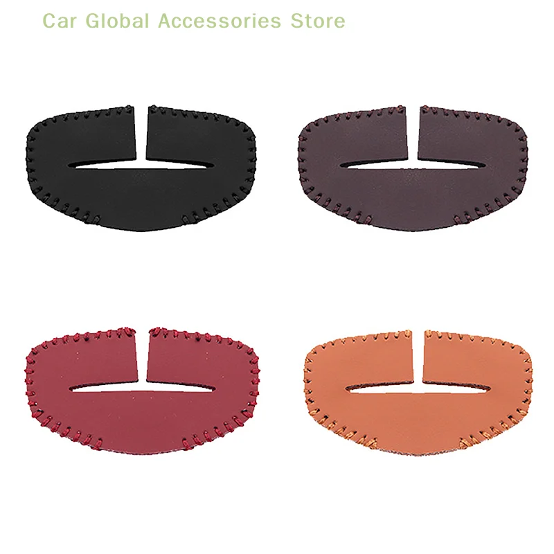 Universal car seat belt buckle clip cover protector leather interior button case anti-scratch cover safety belt protective car accessories seat belt clip seat belt protector car seat belt accessory
