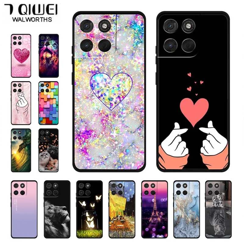 Cartoon Silicone Bumper Shockproof Soft Case - Protective Back Cover