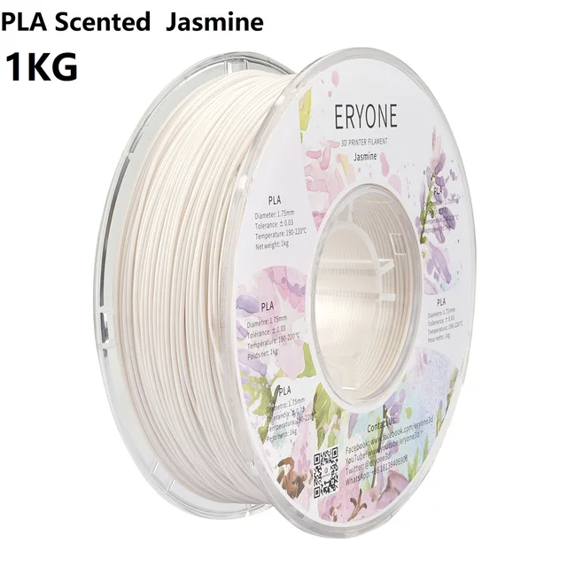 ERYONE Clearance Promotion TPU PLA PLA+ Silk Rainbow Ultra Silk 3D Printing Filament 1KG/0.5KG For FDM 3D Printer Fast Shipping Scented  Jasmine
