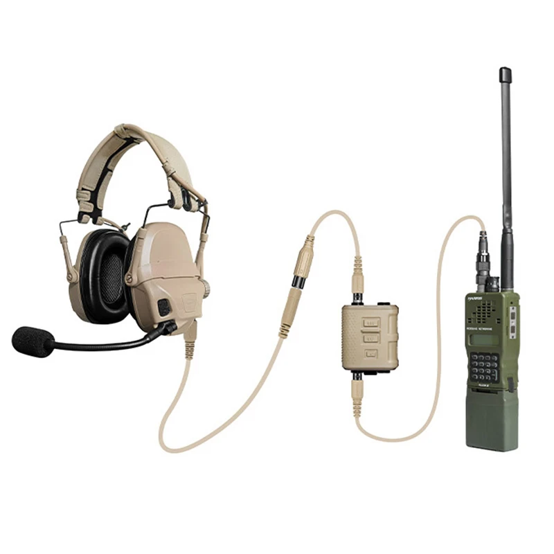 Garosa Casque Moto avec PTT Casque de moto casque casque militaire
