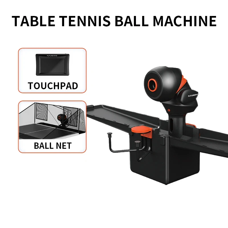 Table Tennis Serve Machine Intelligent Professional Programming Voice Switch OMNI-PRO Ping Pong Toss Trainer