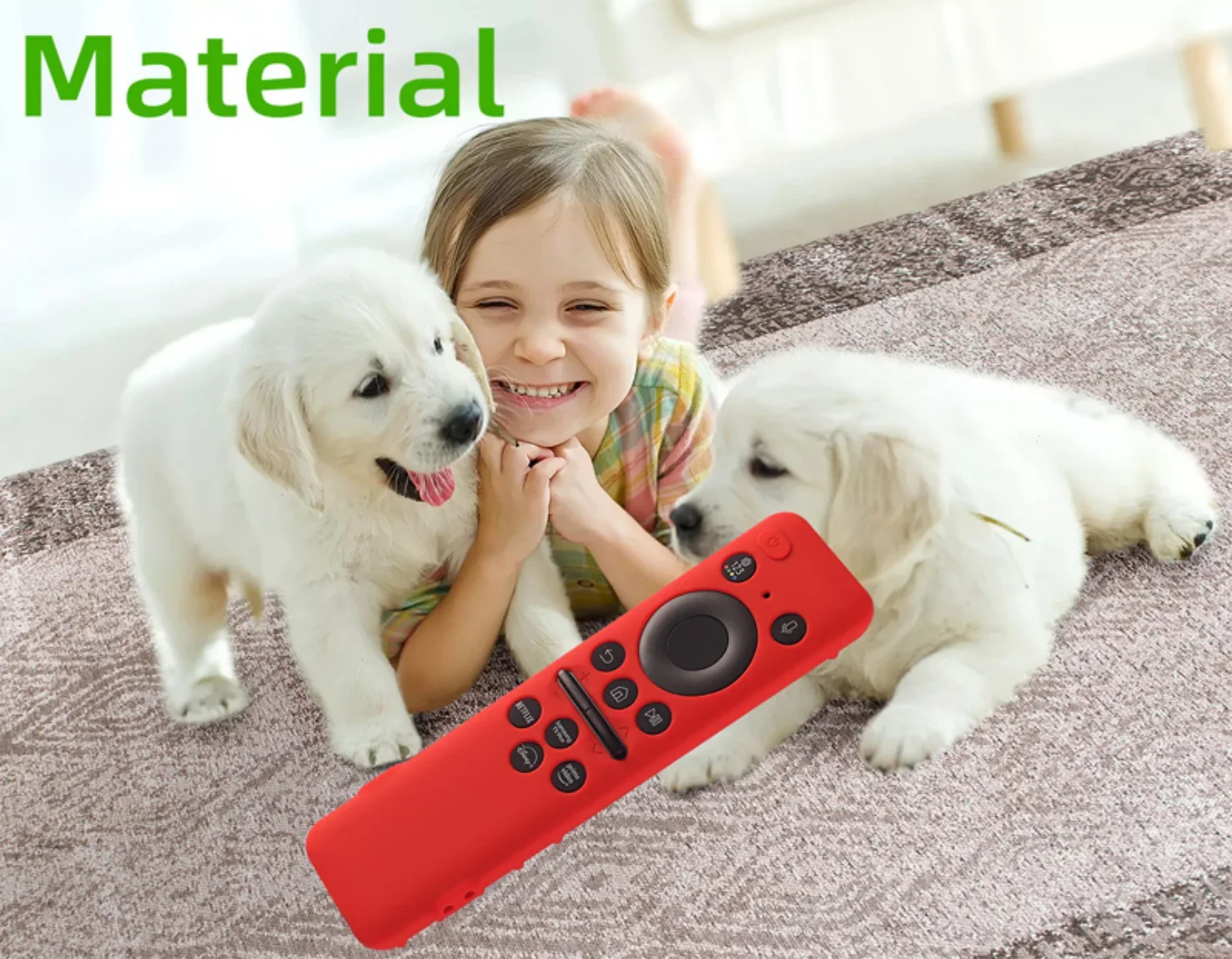 Silicone Protective Cover for Samsung Smart TV Remote Control SAMSUNG BN59-01455A BN59-01432A/01432B/01436B 4