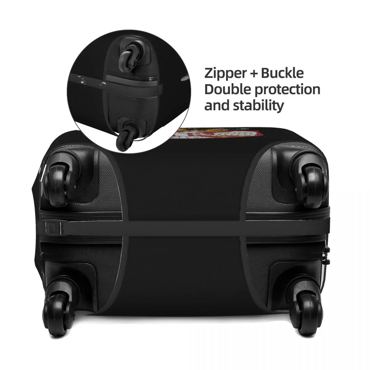 Coat Of Arms Of Serbia Luggage Cover Cute Serbian Proud Suitcase Protector Covers Suit For 18-32 inch