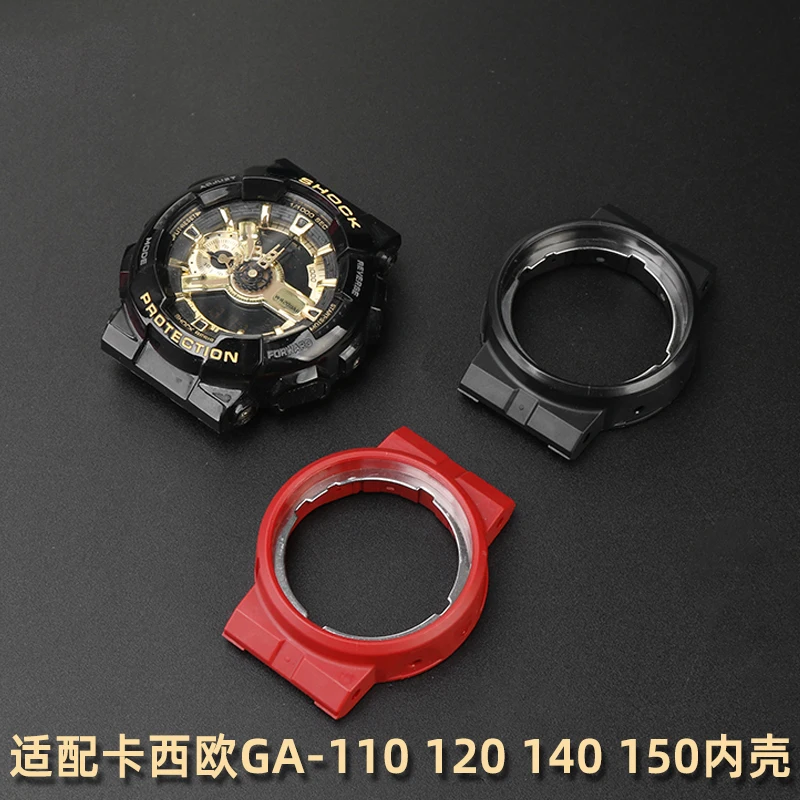Rose Gold G Shock Ga 110 Gold Black Casio G-Shock GA-110GB-1AER