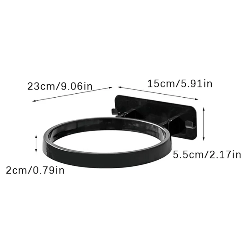 Description Picture 2 of itemWall Mounted Basketball Storage Rack Plastic Multi-purpose Football Display Shelf Ball Holder Space Saving Living Room Decor