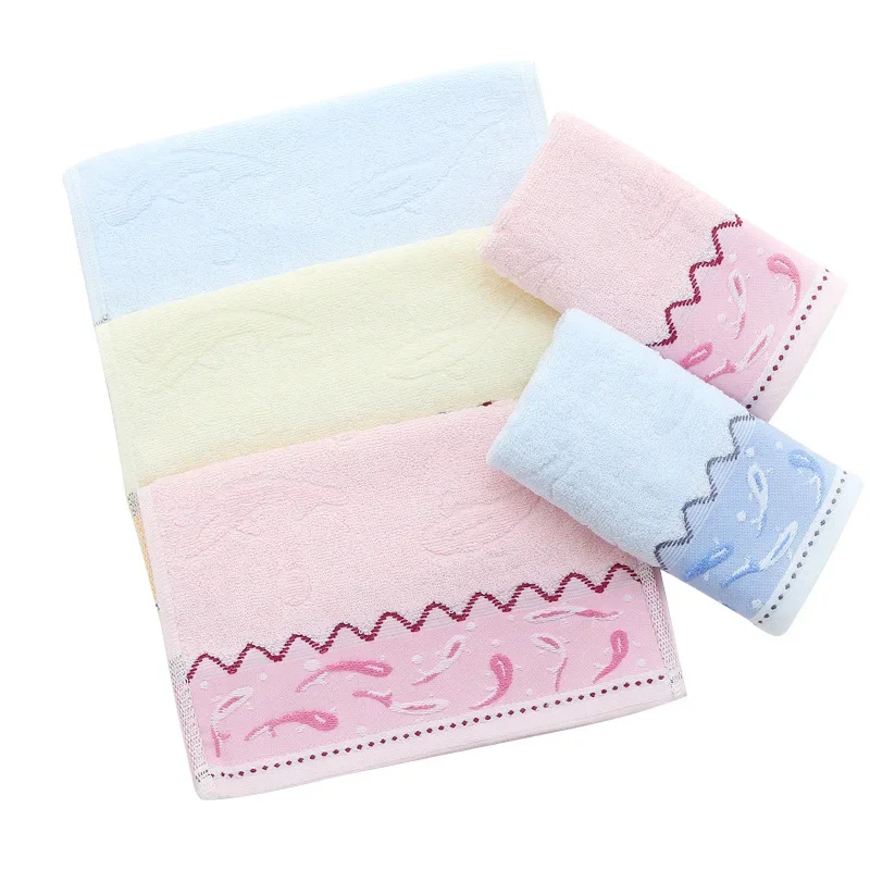 Baby Towels Cotton Bath Towel Cartoon Face Washcloth Hand Wipe Soft Children Towels for Kids Newborn Shower Handkerchief 50x25cm