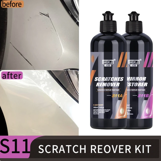 Espray de reparación de arañazos de coche, removedor de arañazos en blanco  y negro, pulido de coche, reparación de arañazos profundos, cera, removedor  de arañazos, pintura de pulido - AliExpress