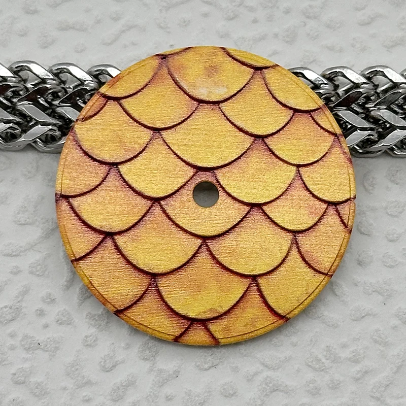 28.5 mm Precision Watch Dial with Crown Position