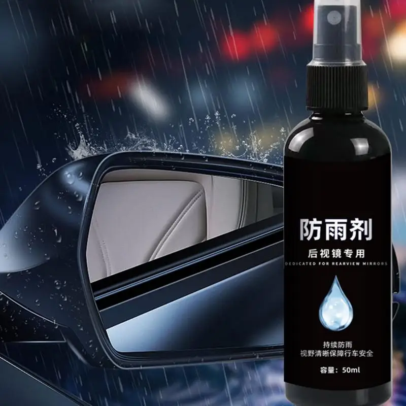 

Car Glass Antifogging Agent 50ml Hydrophobic auto anti fog coating auto Water Repellent Spray automotive Windshield Defogger