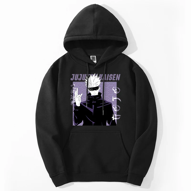 

Jujutsu Kaisen Mangas Sweatshirts Men Women Gojo Satoru Anime Graphic Harajuku Hoodies Casual Fashion Moletom Sportswear