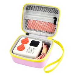 Yoto Mini Kids Audio Player Carrying Case: Durable Storage Holder Bag for Children's Music and Audiobook Cards (Pink)