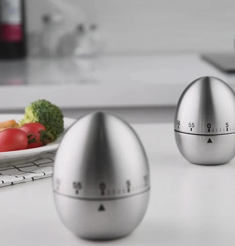 

Оригинальная кухонная техника из нержавеющей стали, искусственное яблоко, механическое напоминание, 60 минут обратного отсчета, кухонный прибор для приготовления пищи, GadgetZB819