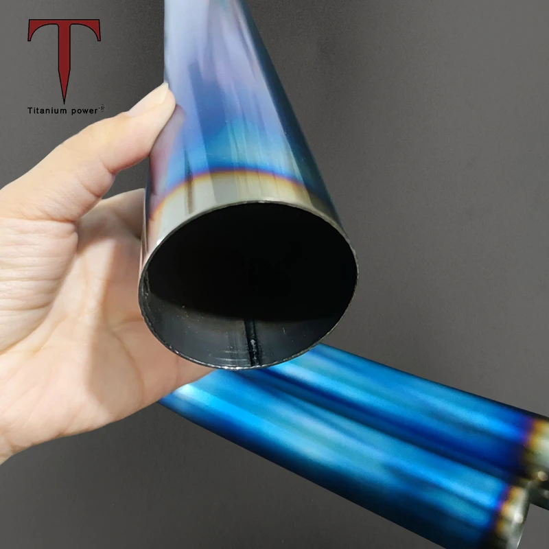 Car Exhaust Pipe Mutilpe-size Titanium Tube For Car Exhaust System