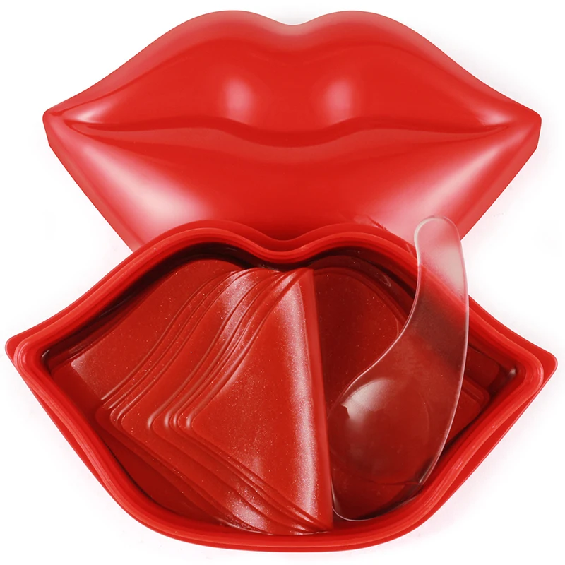 20pcs/box Cherry Sleeping Lip Mask Moisturizing Nourishing Gel Lip