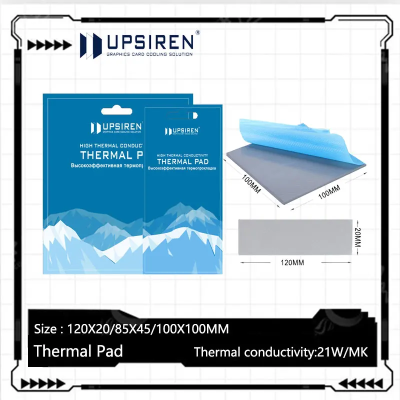 Upsiren Premium Thermal Conductive Silicone Cooling Pad