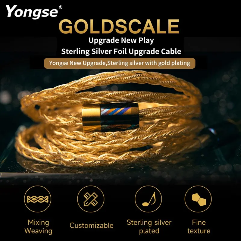 yongse goldscale 4.4mm 2pin