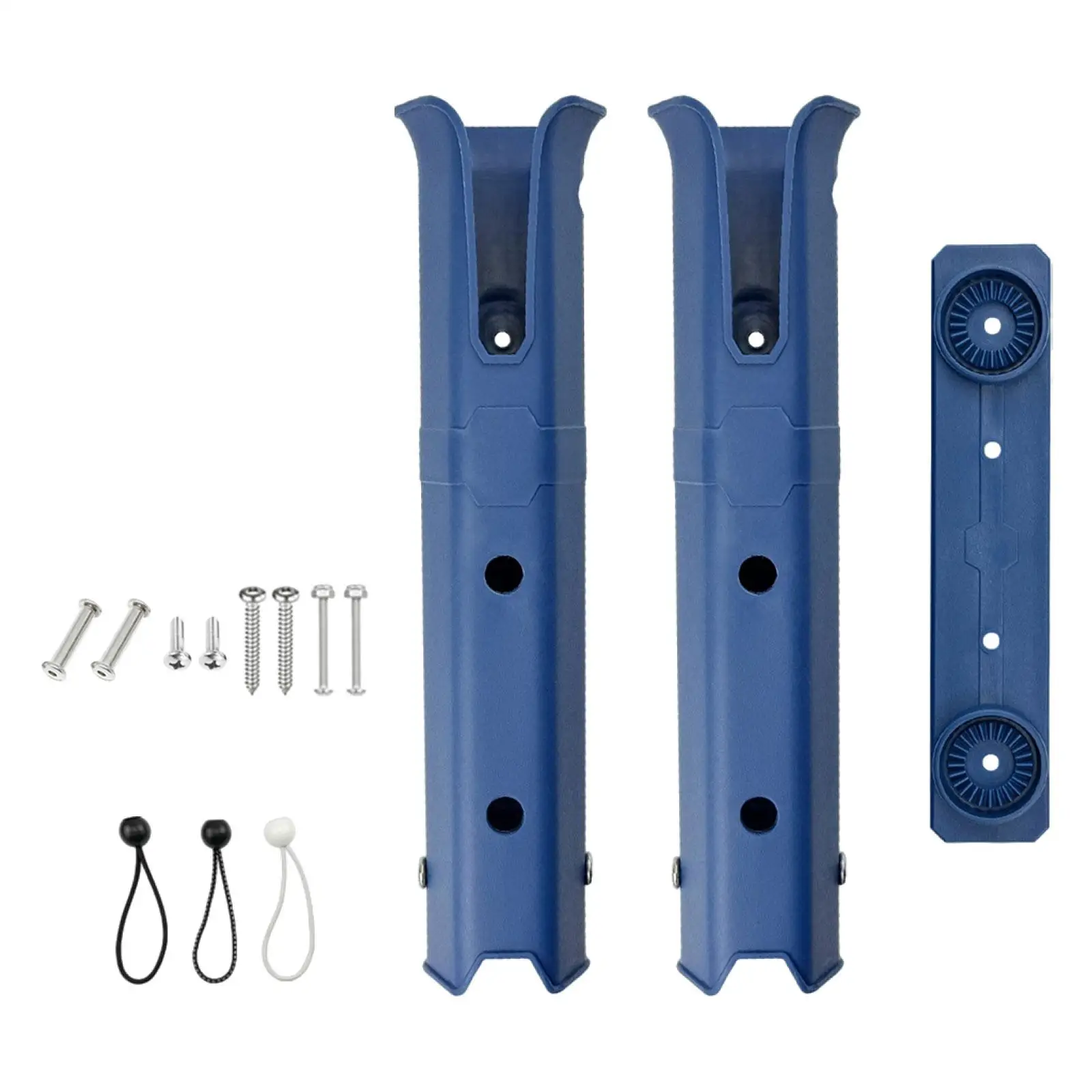 2 Tube Rod Holder Portable Fishing Rod Rack for Boat Trailer Kayak