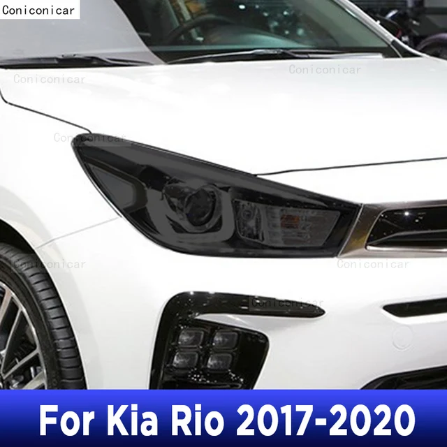 For Kia Rio 2017-2020 Car Exterior Headlight Anti-scratch Front Lamp Tint  Tpu Protective Film Cover Repair Accessories Sticker - Car Stickers -  AliExpress