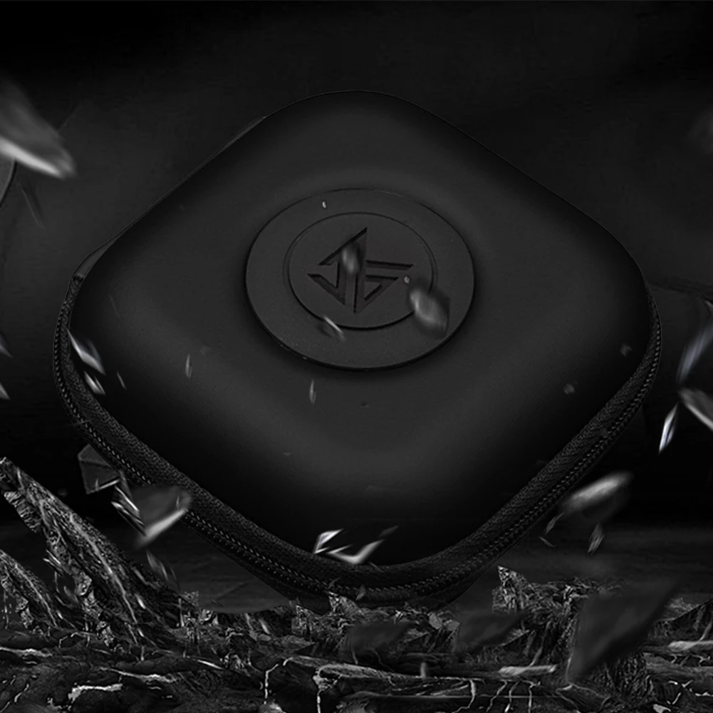 PU KZ Case Protable Carrying Case Anti-scratch Shockproof Earphone Box Headset Square Storage Bag Zipper Organizer Box With Logo