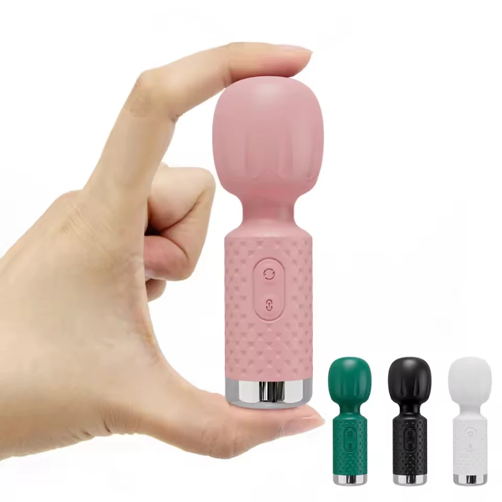 Mini AV Vibrator Weibliche G-punkt Vibration Vagina Anal Klitoris Stimulator Dildo Vibrator Erwachsene Sex Spielzeug für Frauen Masturbation 1