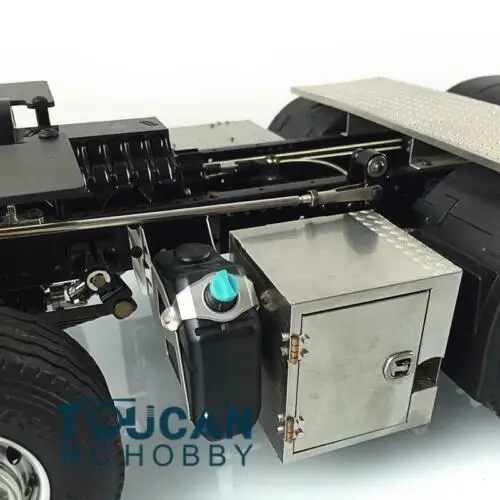 In Stock 1/14 LESU 8*8 Metal Chassis for DIY Tamiyaya  3363 56348 1851 Model RC Truck Toy TH15092 4