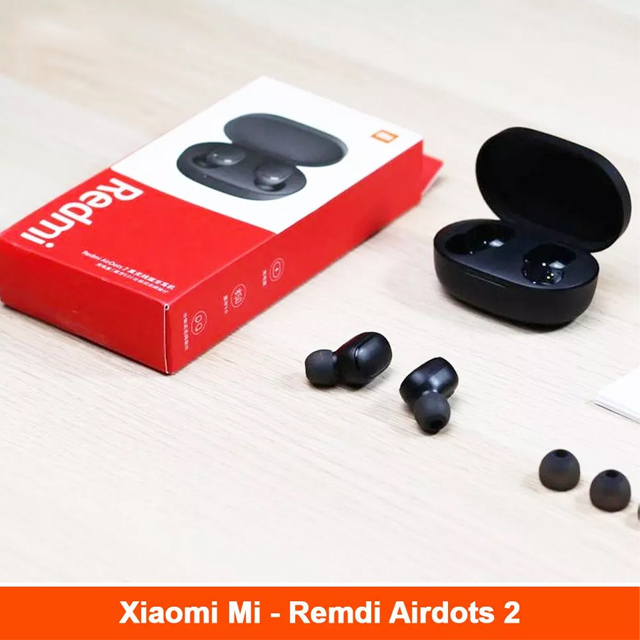 In Stock Xiaomi Redmi AirDots 2 Wireless Bluetooth 5.0 Charging Earphone In-Ear stereo bass Earphones Ture Wireless Earbuds