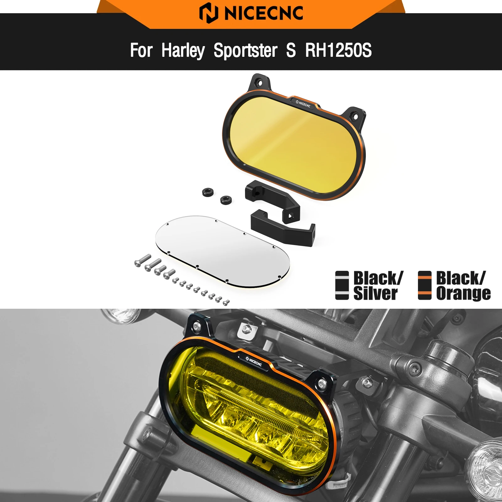 Für Harley Sportster S RH1250S 2021-2024 Scheinwerfer Schutzfolie RH 1250S RH1250 S RH 1250 S 2021 2022 2023 2024