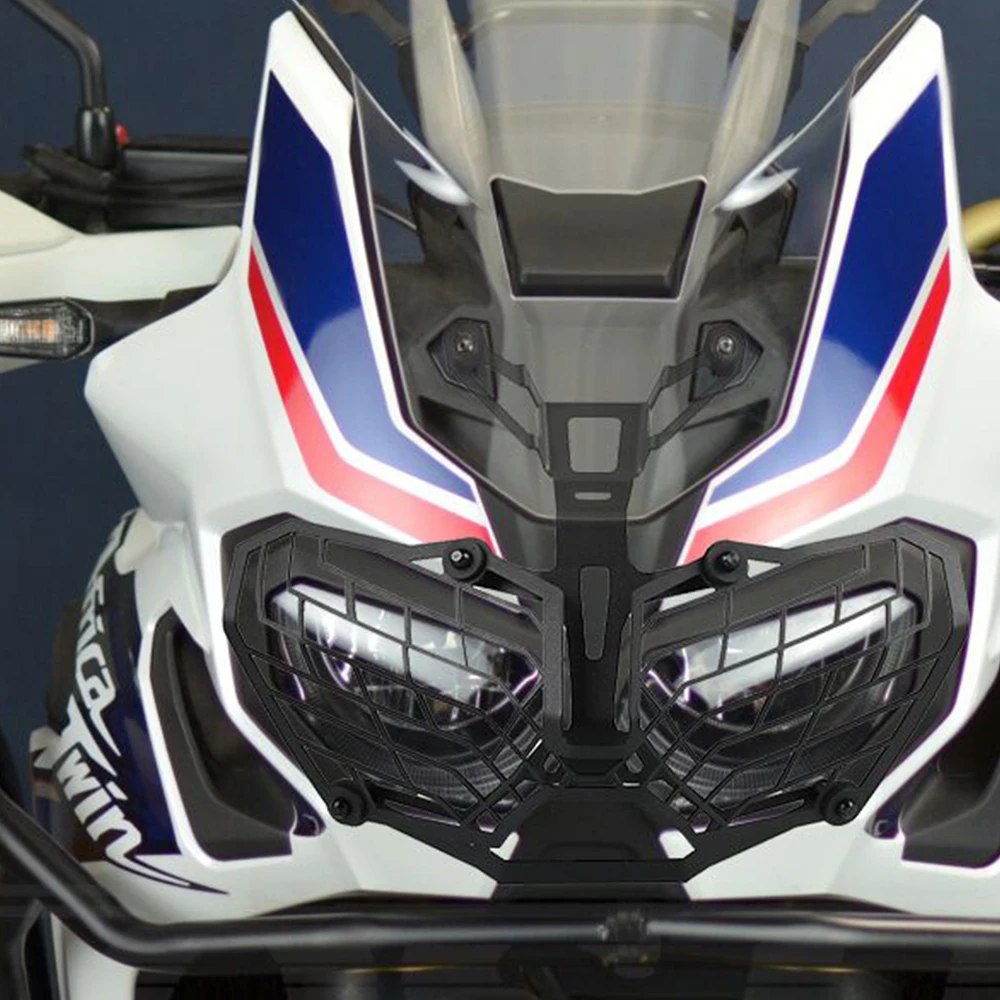 

For Honda CRF1000L CRF 1000L Africa Twin ADVENTURE ADV Sports 2017-2020 2021 Motorcycle Headlight Grille Guard Protector Cover