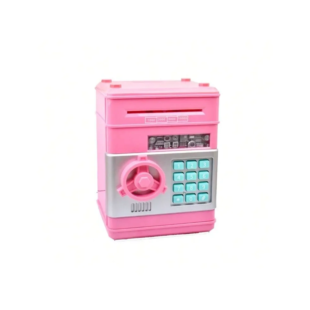 Tirelire électronique avec code de verrouillage et coffre atm_voghion.com