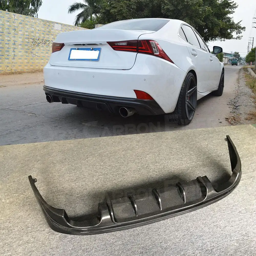 Rear Diffuser Lip Spoiler Bumper Guard For Lexus Is250 300 350 Is F Sport Sedan 4 Door 20142016
