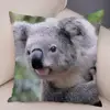 Bedroom Living Room Decor Pillowcase Cute Australian Koala Cushion Cover Wildlife Pattern Print 2