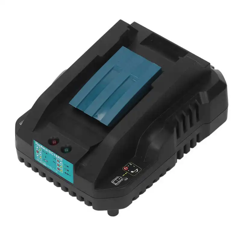 

DC18RC DC18RD DC18RA DC18SF Replacement Battery Charger Power Tools Lithium Battery Charger AC100‑240V 50-60Hz Battery Charger