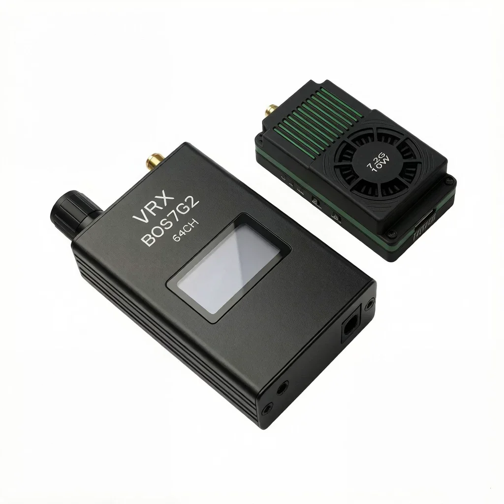 VTX 10W 7.2GHz Émetteur Vidéo FPV Haute Puissance pour Drone
