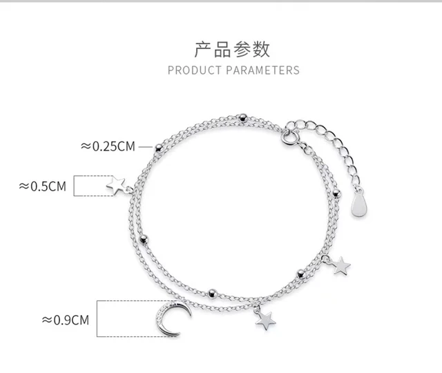 Free Shipping Sterling Silver 925 Bracelets | Silver