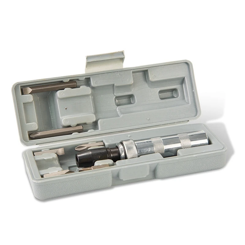 

Impact Screwdriver 7-Piece Screwdriver Socket Nut Tapping Dead Screw Piercing Screwdriver Easy Install Easy To Use