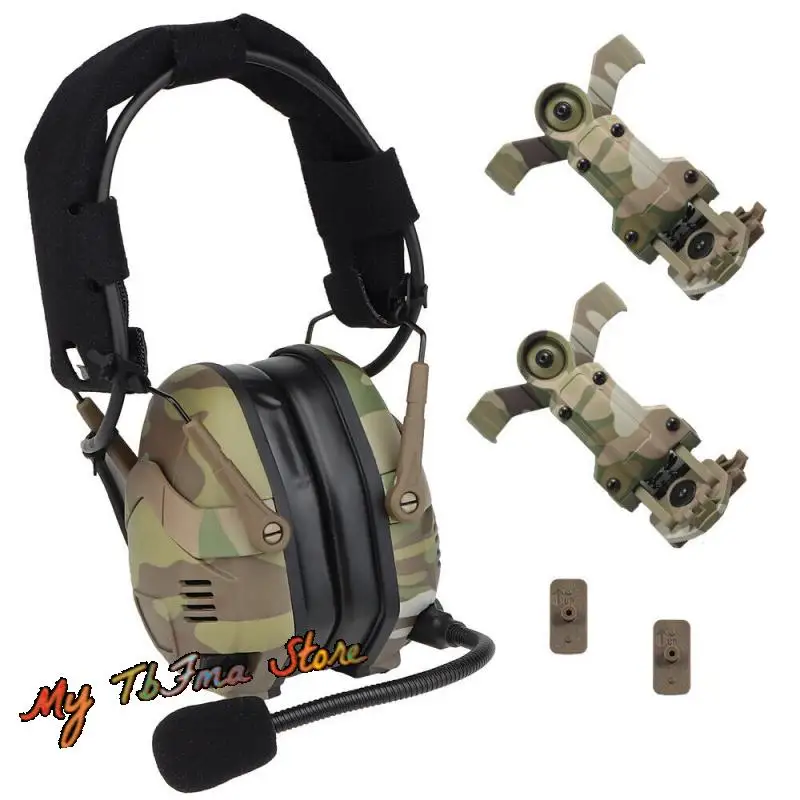 

Тактическая Bluetooth-гарнитура с шумоподавлением для OPS Core ARC и Венди, аксессуары для охоты