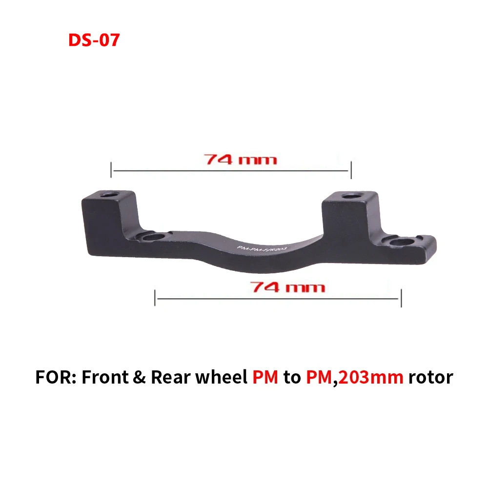 Bike Disc Brake Rotor Mount Adapter MTB Ultralight Bracket IS PM A B to PM A Bicycle Disc Brake Adaptor for 140 160 180 203mm bike brake rotor