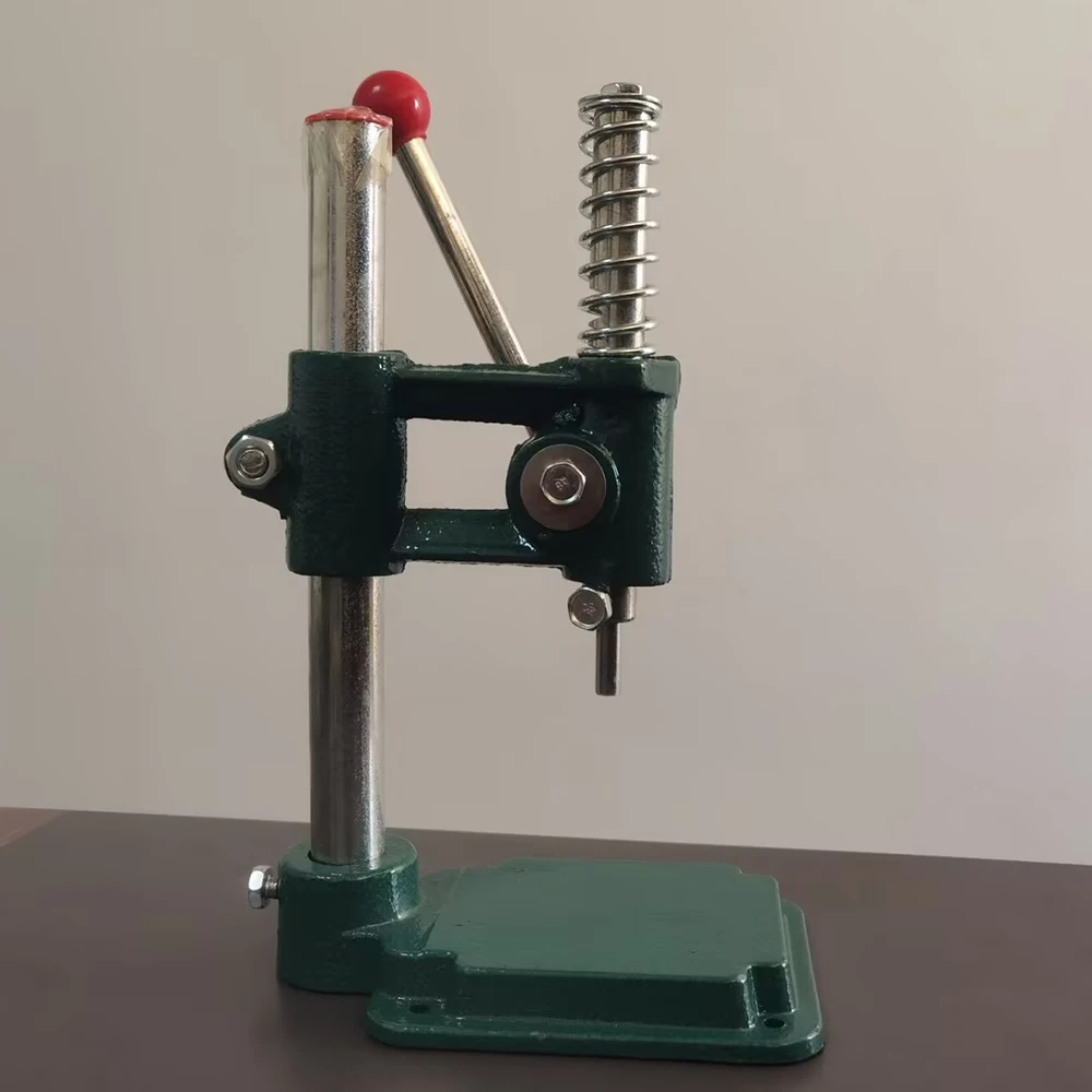 Hand press bag button machine Button mold Manual fabric button machine Nail Buckling Machine circular Button mold