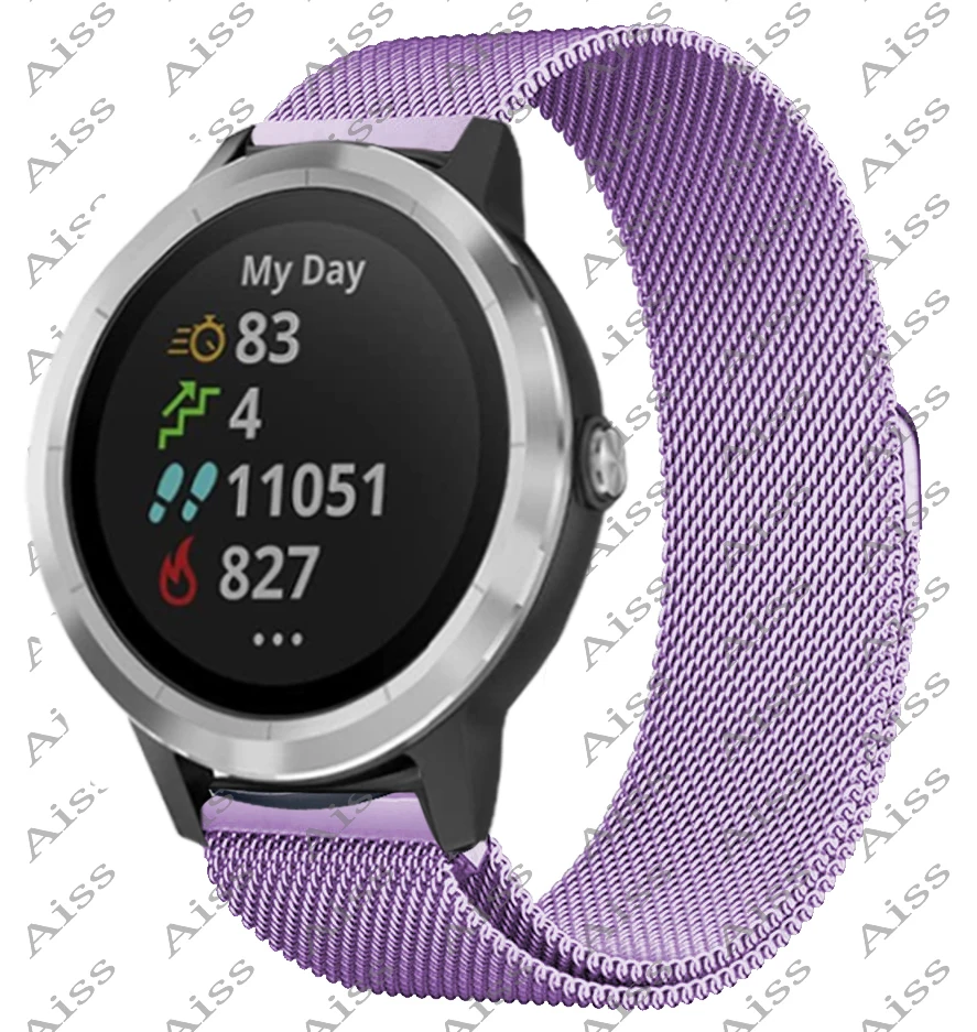Milanese Loop Smartwatch Wristband Bracelet - 20mm/22mm Strap