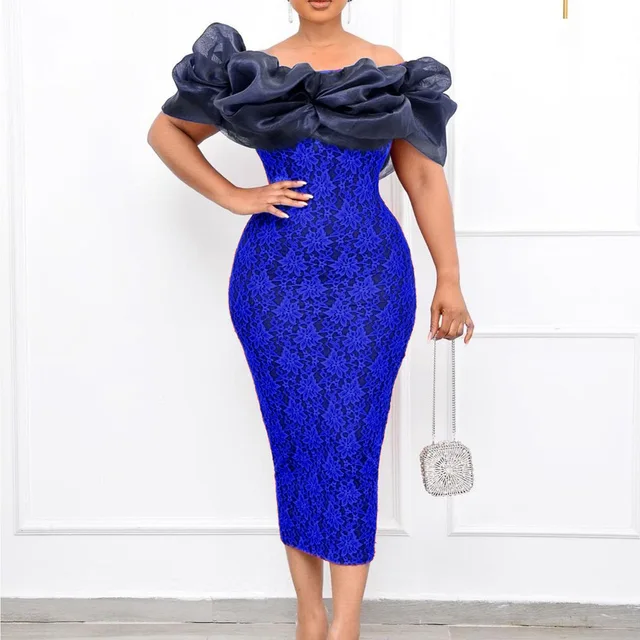 2022 Lace Summer Fashion Style African 